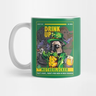 St. Patrick's Day-Irish Drinking Team-Lucky Shamrock Mug